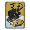 Northwest NOR-1NHL051010011RET 48 x 60 Anaheim Ducks NHL Woven Tapestry Home Ice Advantage Throw