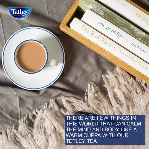 Tetley Classic Blend Premium Black Tea, Rainforest Alliance Certified, 100 Count (Pack of 12)