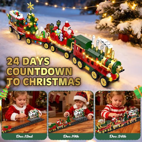 Advent Calendar 2025, 1122 Pieces Building Kit