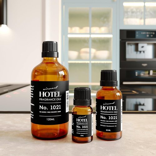 AirScent Hotel Diffuser Oil No. 1021 | Fig Leaves, Hyacinth & Sandalwood - Premium 10 mL Fragrance Oil for Diffusers & Crafting