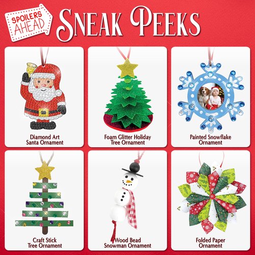 ArtSkills 25 Day Christmas Craft Advent Calendar 2025, Crafting Through the Holidays Arts & Crafts Advent Calendar for Kids