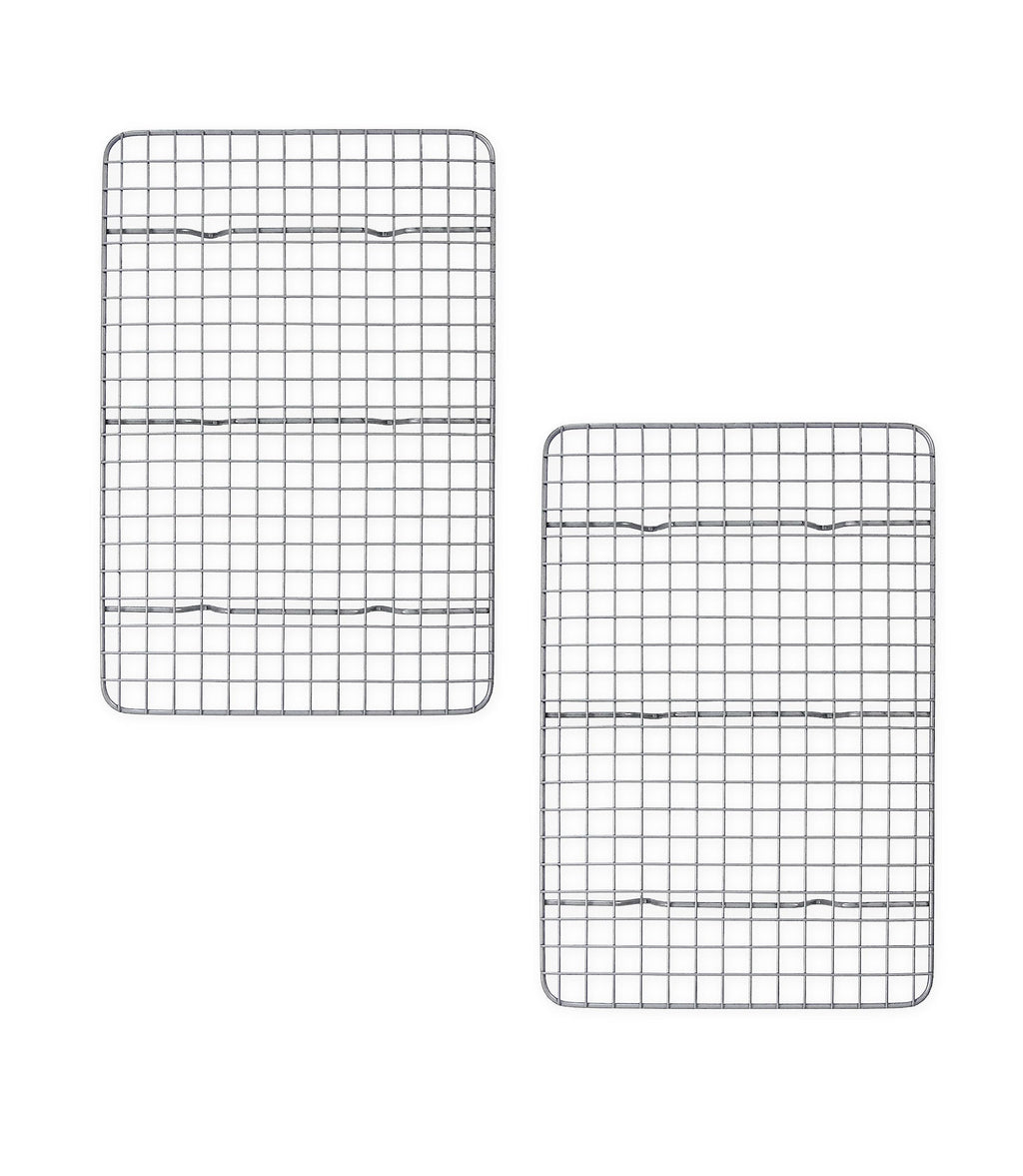USA Pan Nonstick Quarter Sheet Cooling Racks, Set of 2