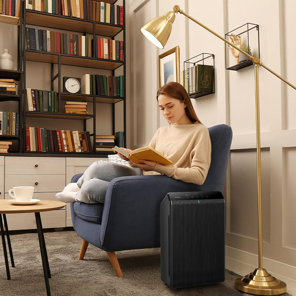WINIX 5510 Air Purifier - True HEPA Filter with App Support for Large Rooms Up to 1881 Ft²