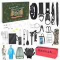 h2CeGak Advent Calendar 2025 Survival Kit Advent Calendar for Men, 24 Days Survival Tools for Adult Teen, 2025 Xmas Calender for Outdoor Enthusiasts Adult Men Teen Boys Husband