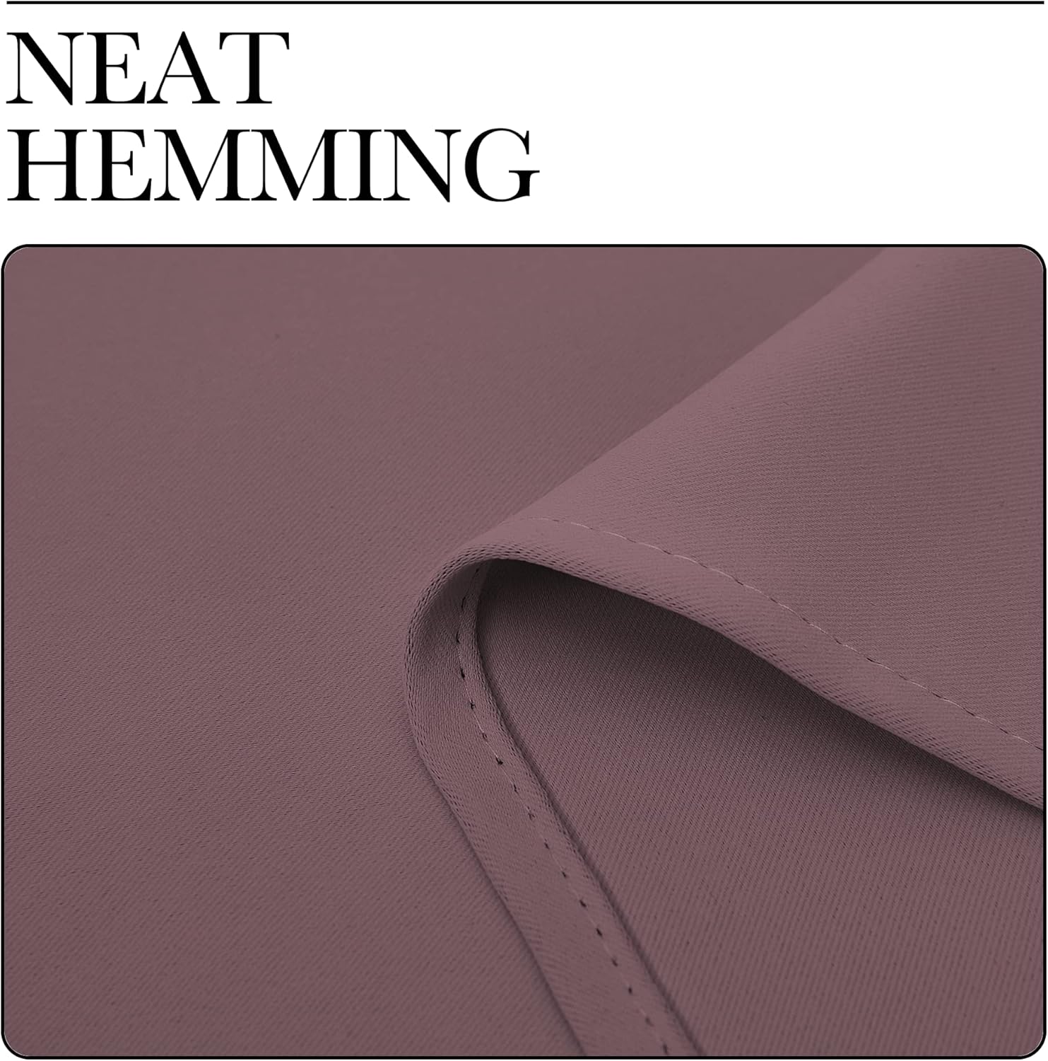 NICETOWN Room Darkening Curtains - Thermal Insulated Grommet Drapes | Set of 2, 42" x 68" for Kitchen & Bedroom