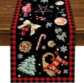Nepnuser Yule Table Runner - Pagan Christmas Decoration for Winter Solstice | 13" x 72" Home Decor
