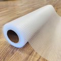 EVALAND Shelf Liners for Kitchen Cabinets Non-Adhesive 19.6" x 33 FT Clear Drawer Liner Non Slip, Washable Cabinet Liner, Waterproof Shelf Liners for Cabinets, Refrigerator Bathroom Pantry Cabinet Mat