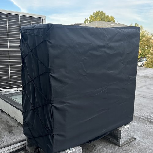 Mini Split Cover - Large Condenser Covers for Outside Unit, 600D Oxford Fabric Heavy Duty Rectangle Air Conditioner Outdoor Compressor Cover