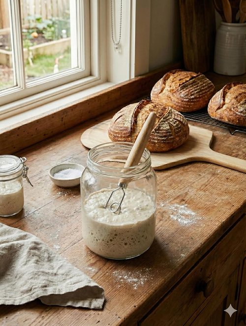 New England Sourdough Starter Co. Sourdough Starter Whisk - Small Size for Jars | Enhance Mixing for Superior Baking Results