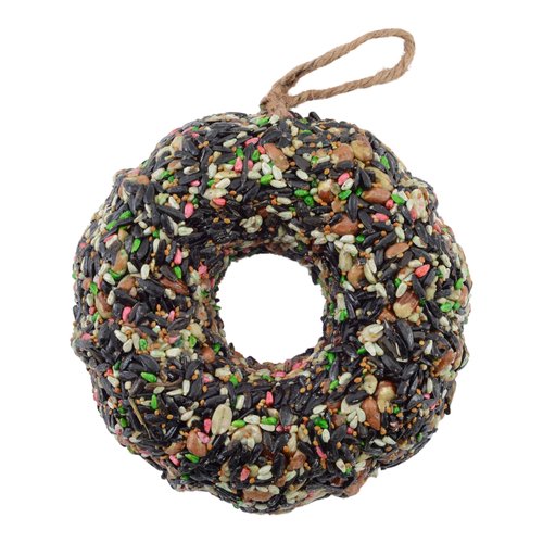 Pine Tree Farms Le Petit Bird Seed Wreath for Wild Birds, Makes a Great Gift for Bird Lovers! 1.25 lb.
