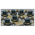 Beistle Gold New Year Star Assorted Party Kit for 50