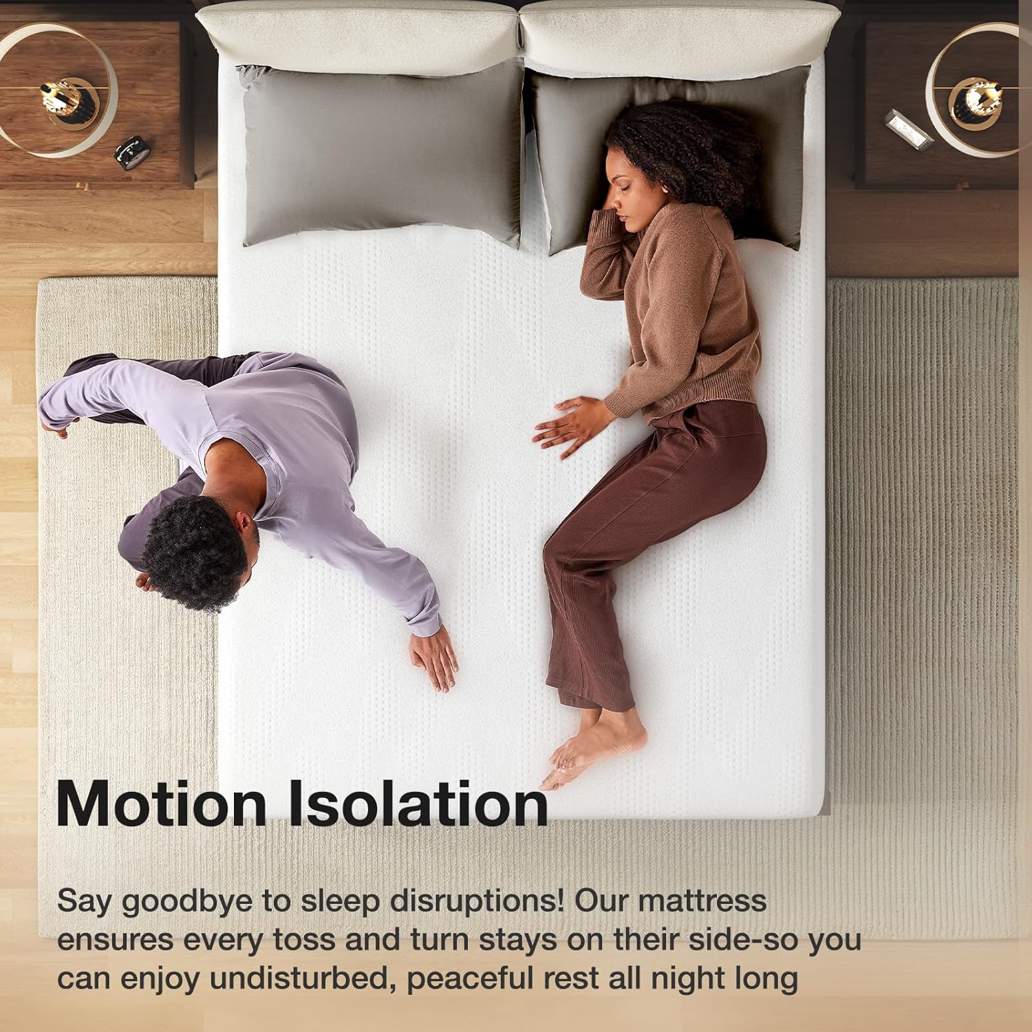Novilla 14-Inch Twin Memory Foam Mattress - Cooling Gel for Pressure Relief | CertiPUR-US Certified
