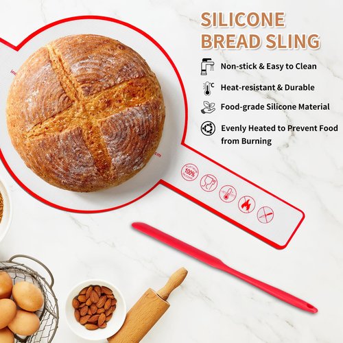 SOURACE Sourdough Starter Kit with 10" Round & 9" Oval Banneton Proofing Basket and Starter Jar, Complete Sourdough Bread Baking Supplies and Baking Gifts for Women, Men, and Bread Bakers