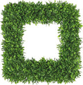 Artgar 20-Inch Boxwood Wreath - Realistic Green Spring Decor for Year-Round Indoor/Outdoor Use