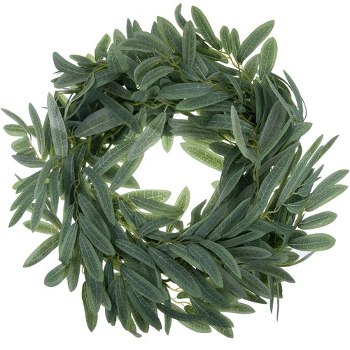 Hypestar Artificial Olive Garland for Table Decor, Faux Leaf Greenery Olive Garlands for Dining Table, Wedding, Party, Home Decoration