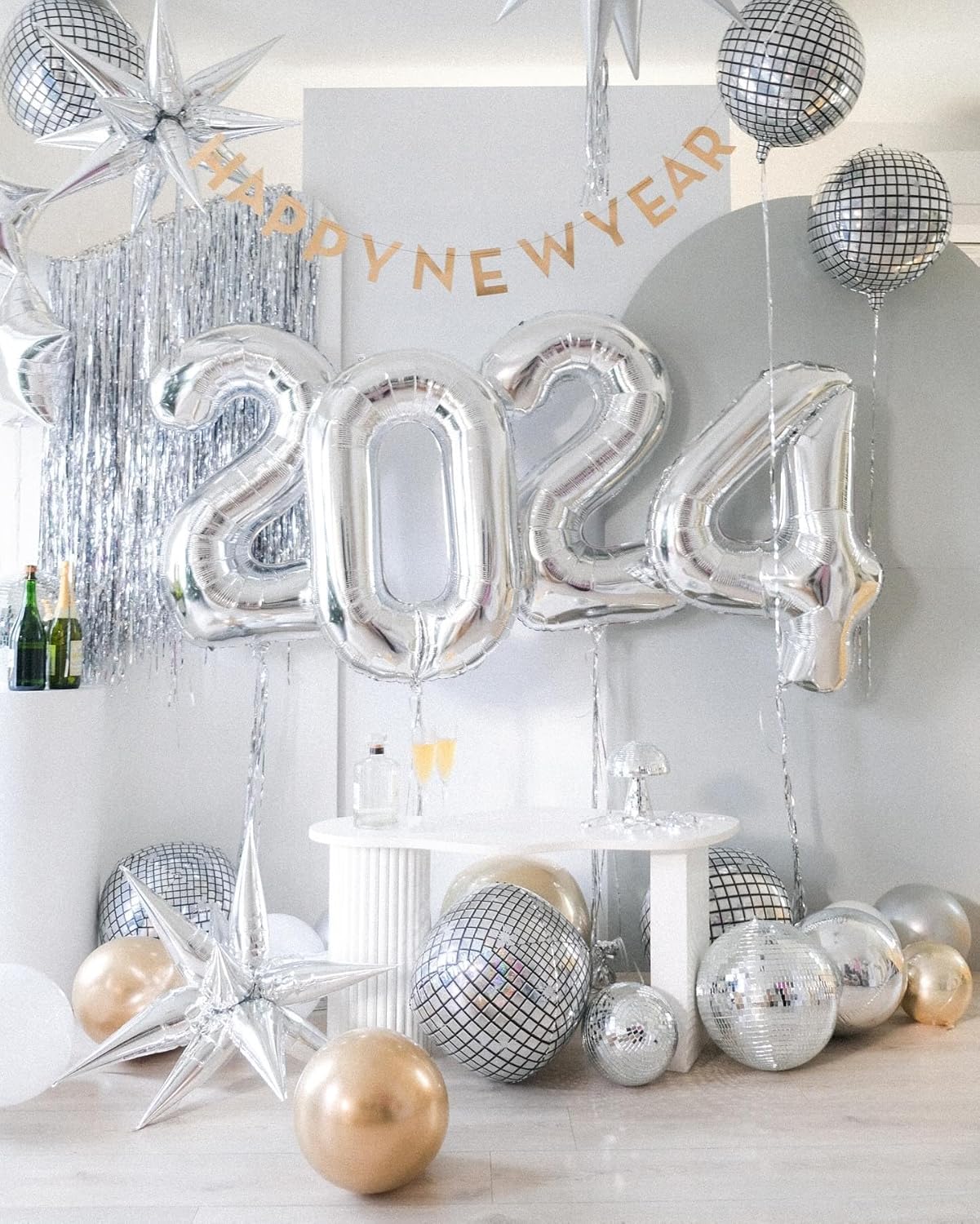 Silver Number Balloons by [Brand Name] - 40 Inch 0 Balloon for Birthday Decorations | Perfect for Celebrations