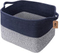 Goodpick Cube Storage Bins - Versatile Woven Baskets for Closet & Office | 13'' x 10'' x 9''