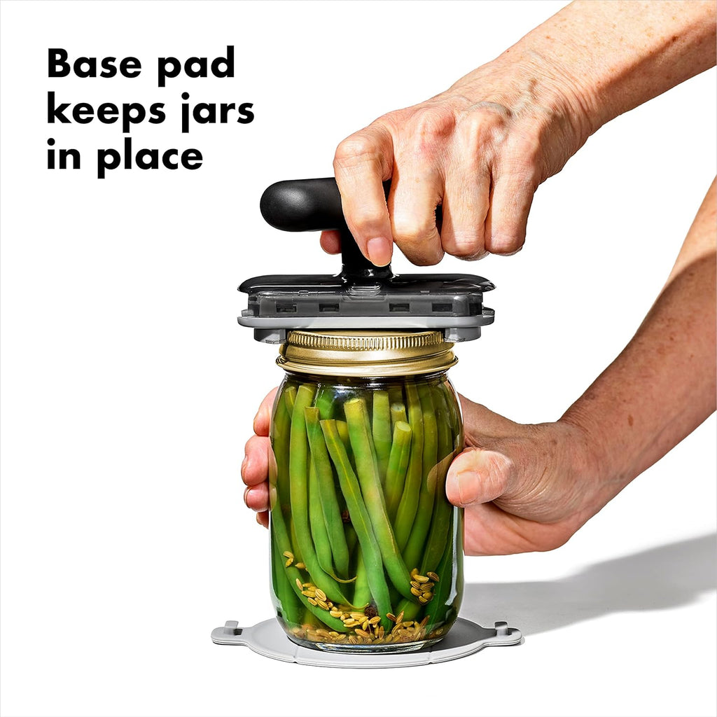 OXO Good Grips Jar Opener - Effortless Twisting with Basepad for Easy Use