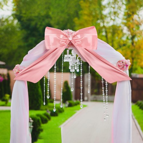 Pink Large Bow Decor Big Bow for Room, Coquette Giant Ribbon Tie for Birthday Party Backdrop Wall Decor, for Girl Women Home Decor Backdrop Bridal Shower Graduation Wedding(24 x 36 Inches)