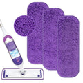 Yicotira Reusable Power Mop Refill Pads for Swiffer Power Mop Starter Kit - Swifter Powermop Pads Refills - Multi-Surface & Wood Mopping Pad Refil for Floor Cleaning - Washable Microfiber Pad, 3 Pack