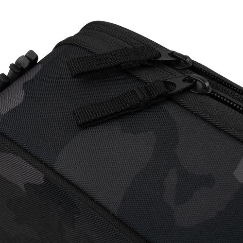 UA Scrimmage 3 Lunchbox Black Woodland Camo OSFA