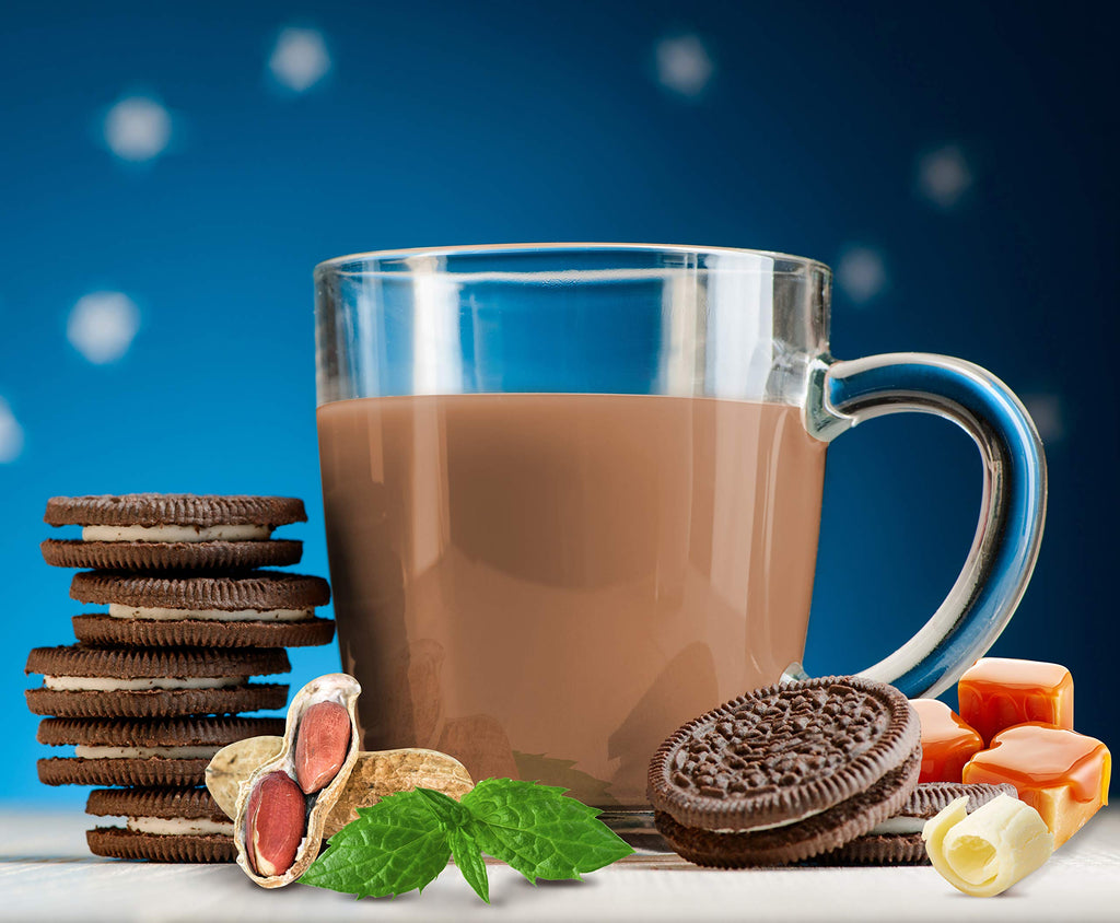 Pingo Mint Hot Chocolate Pods for Keurig K-Cup Brewers, Candy Cane Peppermint Cocoa, 100 Count