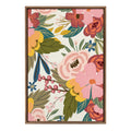Kate and Laurel Sylvie Softly Framed Canvas Wall Art by Mia Charro, 23x33 Gold
