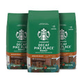 Starbucks Ground Coffee - Decaf Pike Place Roast | Medium Roast, 100% Arabica, 3 Bags (12 oz Each)