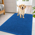 OLANLY Dog Door Mat - Absorbent Non-Slip Washable Doormat for Muddy Paws | 44x32 Deep Navy Blue