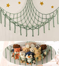 Mirolam Stuffed Animal Hammock - Large Corner Net for Plush Toy Storage & Display | Boho Bedroom Decor