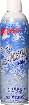 CHASE PRODUCTS White Spray Snow - 18-Ounce Decorative Snow Spray for Holiday Crafts