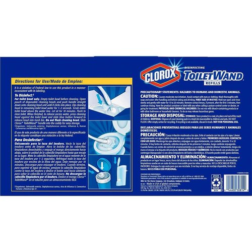 Clorox ToiletWand Disposable Toilet Cleaning Refills - Rainforest Rush Scent (36 Count)