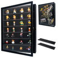 Hodeframe 16x20 Shadow Boxes Display Cases with Shelves, Black Deep Shadow Box Frame for Keepsake Collectibles, Coins Military Medals Pins Wedding Flowers