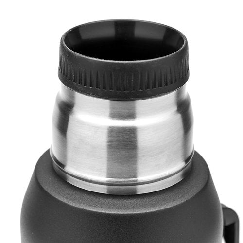 BALIBETOV Thermal Flask for mate - Vacuum Insulated With Double Stainless Steel Wall - BPA Free - A Thermic Bottle Specially Designed for Use With Mate Cup or Mate Gourd (Black, 33.8 OZ)