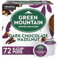 Green Mountain Coffee Roasters Dark Chocolate Hazelnut Coffee | 72 Keurig K-Cup Pods (6 Packs of 12)