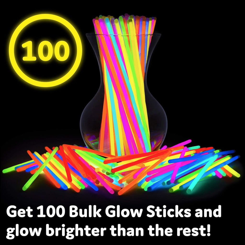 PartySticks Glow Sticks - Vibrant Bulk Party Favors for Unforgettable Celebrations