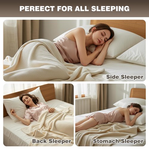 Feather Down Pillows King Size Set of 2 Pack, Luxury Hotel Quality Bed Pillow, Soft Medium Firm Feathers Pillow For Sleeping , Down Surrounded Gusseted Pillows for Side Back Stomach Sleepers 20x36 In