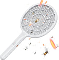 Gold Zone Electric Fly Swatter | Powerful Bug Zapper Racket with 3mm Mesh - Lightweight & Battery Operated for Indoor/Outdoor Use