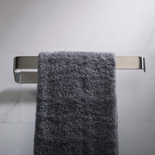 KRAUS Stelios Bathroom Towel Ring, Brushed Nickel Finish, KEA-19925BN