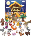 Nativity Advent Calendar 2025 - Buildable Jesus Christmas Scene with Individual Packaging