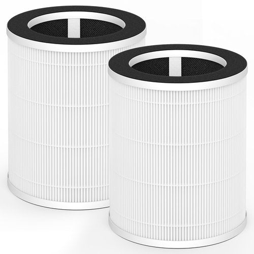 GoKBNY 2-Pack P100 / P100 Pro Replacement Filter Compatible with Welov P100/P100 Pro Purifiers, High Efficiency Filtration Systems