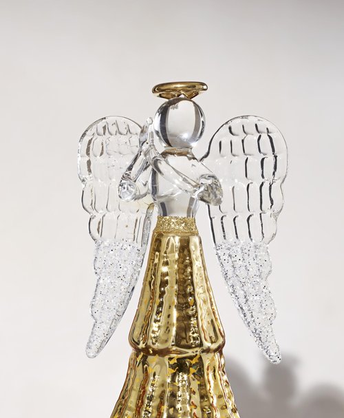 Lenox 897733 Radiant Light Light-Up Angel Figurine, Christmas Decorations, Decorative Angels, Decor