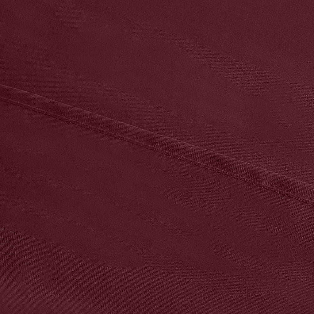 Utopia Bedding King Pillow Cases - 4 Pack - Soft Brushed Microfiber - Fade Resistant 20 X 40 Inches (Burgundy)