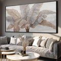 CHUDANHAO Canvas Wall Art - Contemporary Gold Textured Home Decor | 29"x58" for Living Room & Kitchen