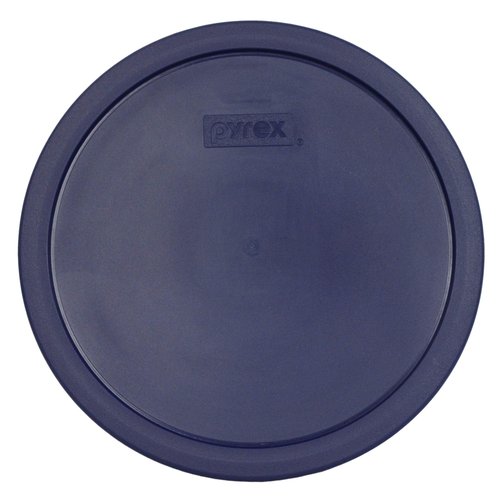 Pyrex 7403-PC 10-Cup, 7402-PC 6/7-Cup, & 7201-PC 4-Cup Blue Food Storage Replacement Lids - Made in USA