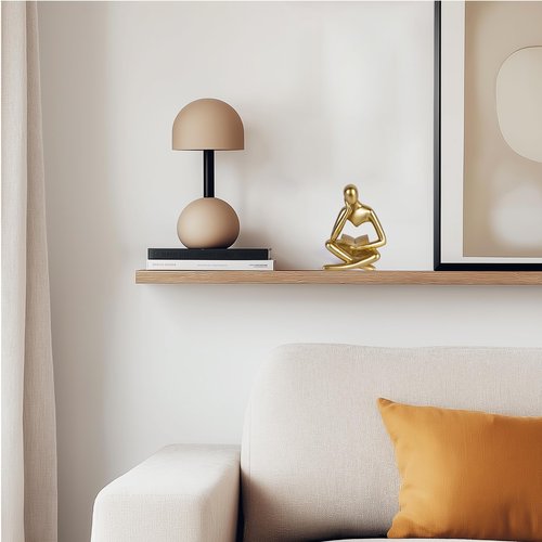 suruim Gold Reading Women Statue, Thinker Sculptures, Abstract Art Figurine, Gold Shelf Decor, Gold Desk Decor, Bookshelf Decorations for Home, Living Room, Bedroom, Office, Table, Reading Room (A)