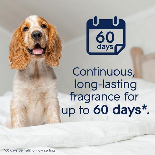 Glade PlugIns Air Freshener Starter Kit - Pet Fresh Scent with Essential Oils | 0.67 Fl Oz, Includes 1 Warmer + 1 Refill