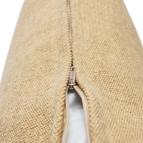 20" Square Canvas Pillow Cover with Tassels