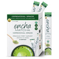 Encha Matcha - Single Serve Cermonial Grade Green Tea Powder - First Harvest Organic, From Uji, Japan single serving size (30 servings) Caffeine, L-Theanine, No added sugar