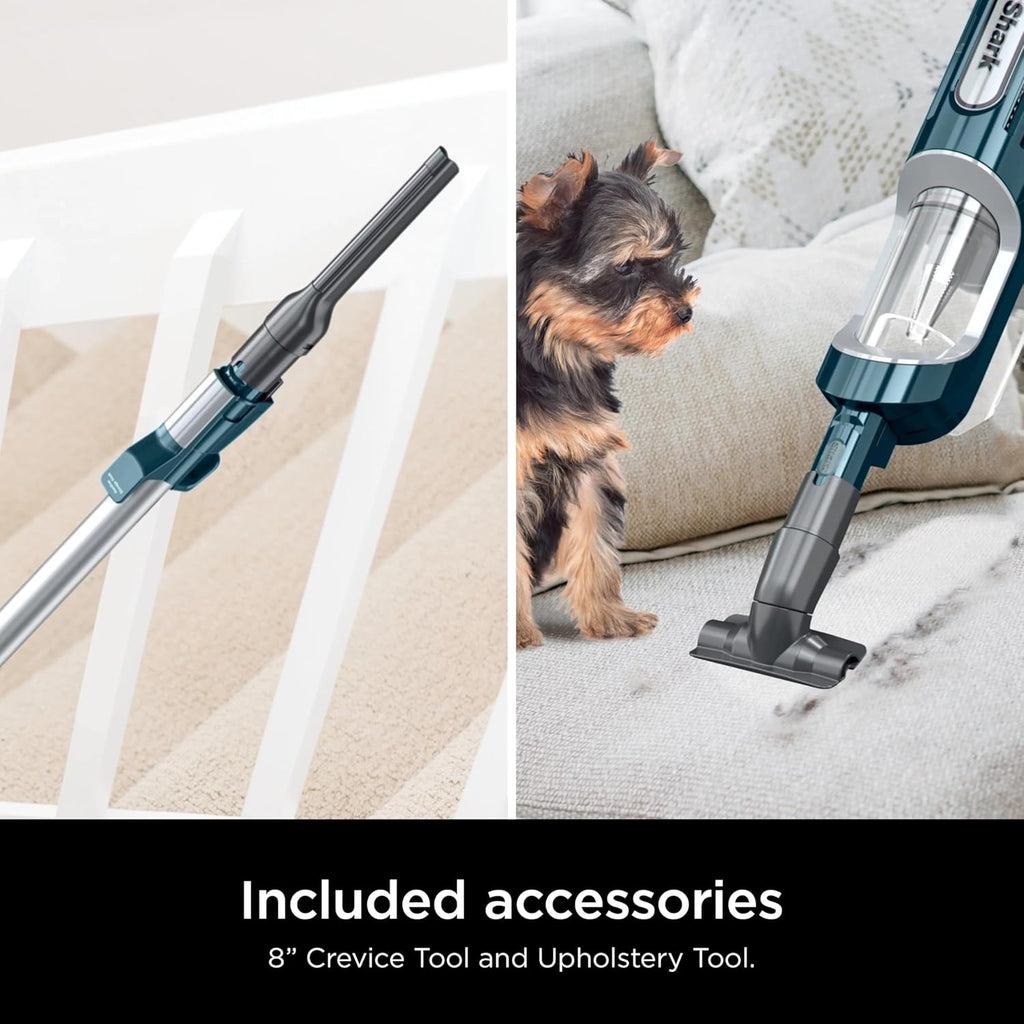 Shark HZ700 Ultralight PetPro Corded Stick Vacuum - PowerFins HairPro & Odor Neutralizer, Blue Iris